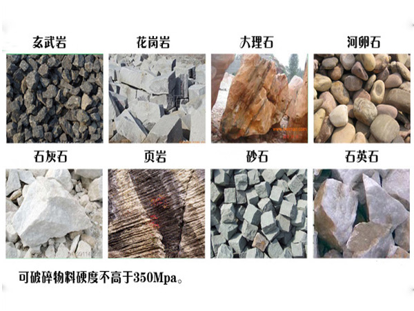 反擊式破碎機破碎物料