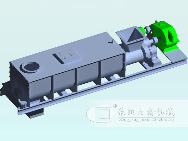 雙軸螺旋攪拌機工作原理